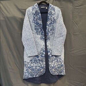 Soft Surroundings - Boho Flora Quilted Duster Jacket